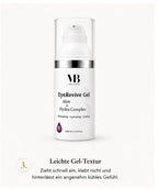 MOnB EyeRevive Gel Aloe & Hydra Complex im weißen Airless-Spender mit leichter, erfrischender Gel-Textur.