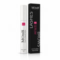MOnB Lash & Eyebrow Serum mit schwarzer Produktbox auf weißem Hintergrund für gepflegte, voller wirkende Wimpern und Augenbrauen in 14 Tagen
