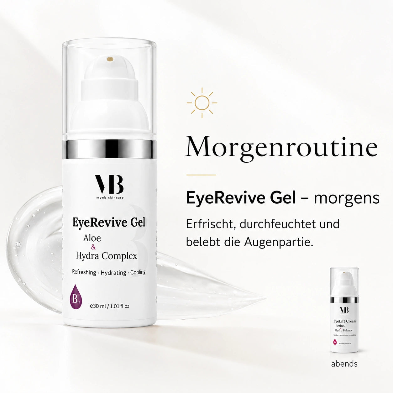MOnB Eye Care Duo – Augenpflege Set